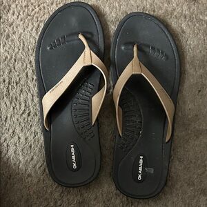 Okabashi Black and Brown Sandals